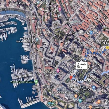 Monaco Central 1 Bedroom Appartement Beausoleil Luaran gambar